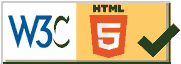 W3C HTML5 certified