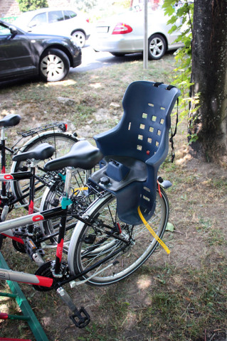 Kerékpár gyermekülés bérlés Tihany Veszprém megye