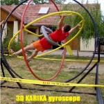Gyroscope 3D karika 