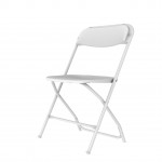 Fehér összecsukható szék 