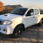 Toyota Hilux Pickup bérelhető, terepgumival 